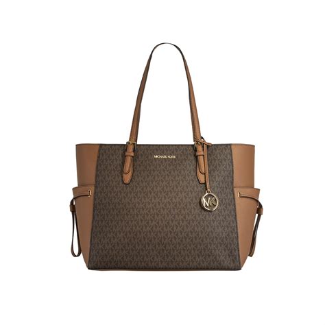 michael kors signature drawstring bag|Michael Kors gilly large tote.